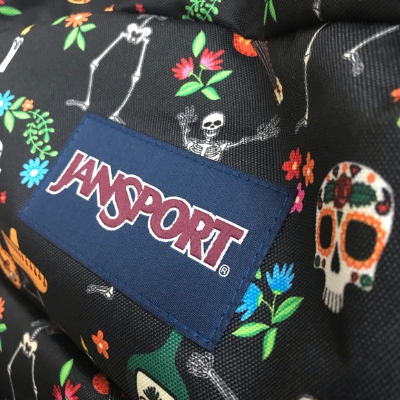 JanSport Day of the dead backpack de los muertos - Picture 8 of 8